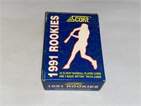 1991 Score Rookies Baseball Set