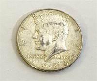 1966 Kennedy 40% SILVER Half Dollar