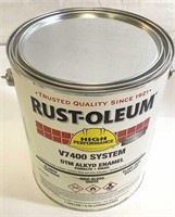 * Rust-Oleum High Gloss White Enamel Paint Gallon