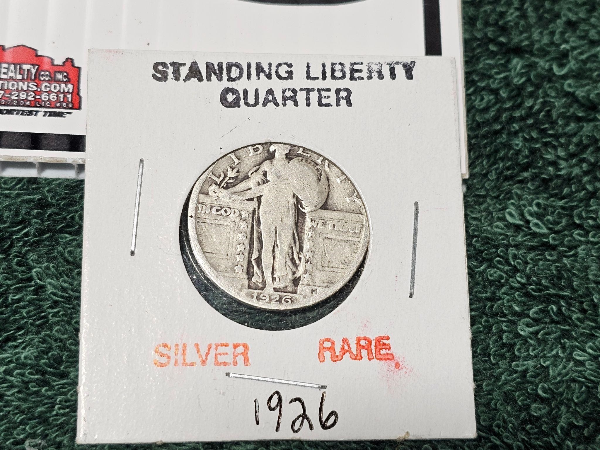 1926 Standing Liberty Quarter