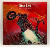 Meat Loaf "Bat Out Of Hell" Pop Rock LP Record