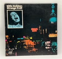 Billie Holiday "Strange Fruit" Jazz LP Record