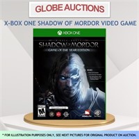 X-BOX ONE SHADOW OF MORDOR VIDEO GAME
