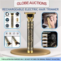 RECHARGEABLE ELECTRIC HAIR TRIMMER