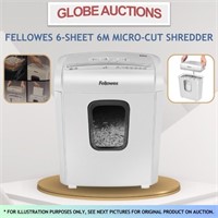 NEW FELLOWES 6-SHEET MICRO-CUT SHREDDER