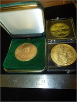 Colin Powell & Railroad Vintage Medallions