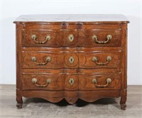 Continental 3 Drawer Commode