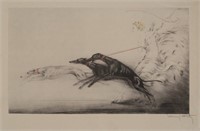 Louis Icart Aquatint Speed II