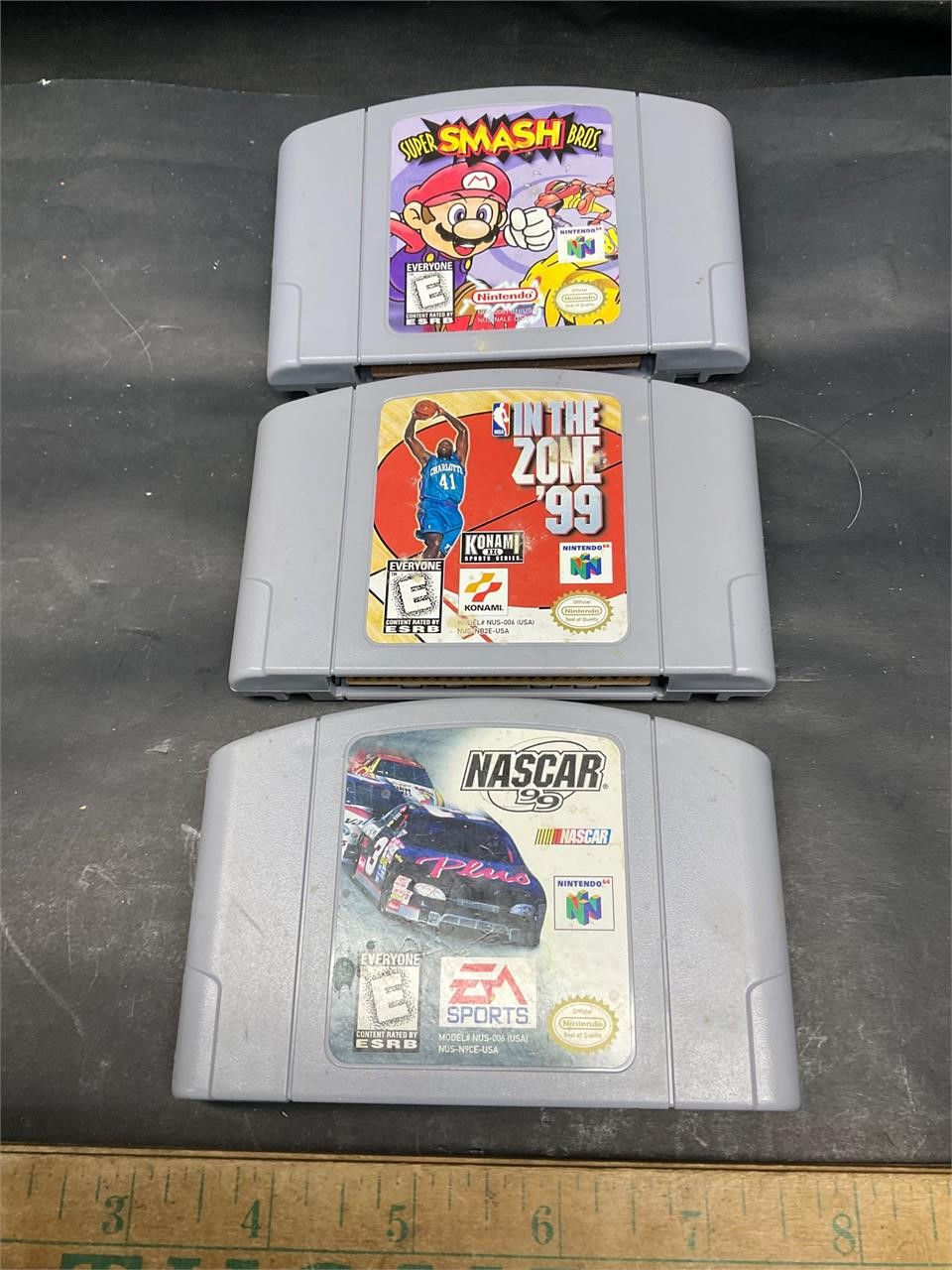 3 Nintendo games