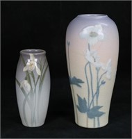 Two Rookwood Vases Irene Bishop