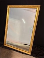 Gold-framed mirror (Carolina Mirror Company)
