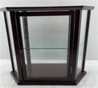 15.5x9.5x12 in small display - metal and glass