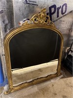 Large Ornate Gold Mirror