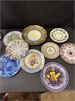 Plates- Ceramic and Tin