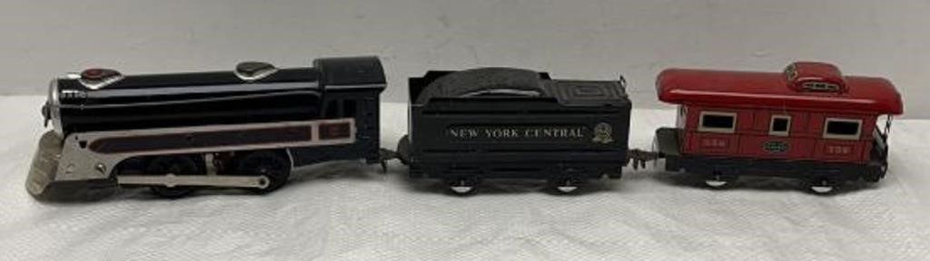 Vintage new York central lines train