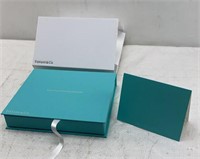 Authentic Tiffany & co box with jewelry catalogue