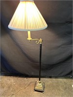 Black and Brass Floor Lamp