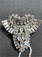 Vintage rhinestone brooch