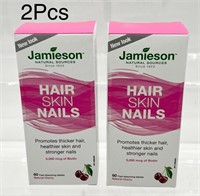 2pcs JAMIESON HAIR SKIN NAILS NATURAL SOURCES B