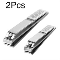 2Pcs Stainless Steel Nail Strippers Set Ultra