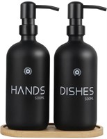 Soap Dispenser, 2 Pack Hand Soap Dispenser and