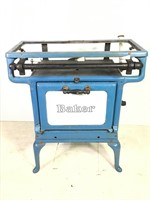 Mini Enameled Gas Oven with Stove Top
