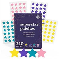 SUPERSTAR PACTCHES- 240 PATCHES