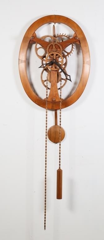 Wayne Westphale Modern Wood Gear Clock