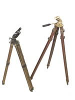 Pair of Vintage Wood Tripods