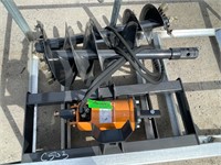 New Wolverine Skid Steer Auger Attachment (C503)