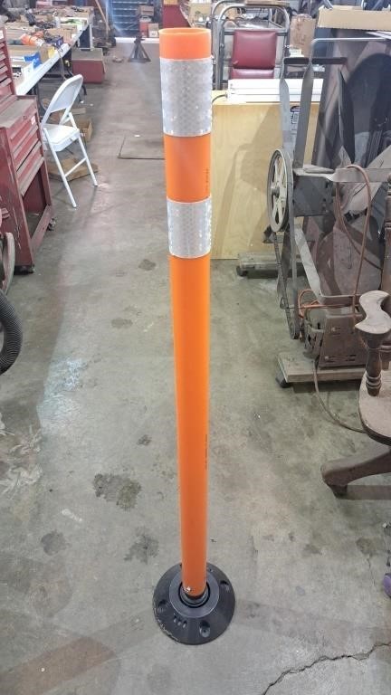 Plastic parking bollard