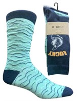 (33)  Pairs K.Bell Men's Socks
