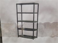 TuffStore 5-Shelf Resin Storage Shelf