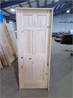 30" 6-Panel Interior Pine Door