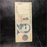 One Peso Republica of Argentina Banknote