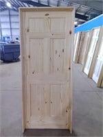 32" 6-Panel Interior Pine Door