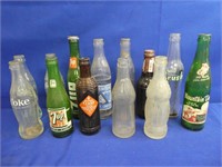 Lot Of Vintage Pop Bottles