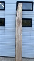 Live edge Sugarmaple, 8” x 6” – 8” x 1 1/8”