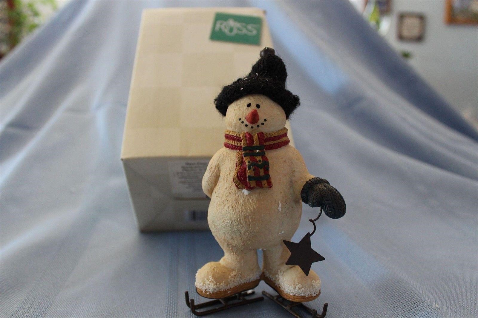 Sno-Day Memories Snowman Figurine on Skates