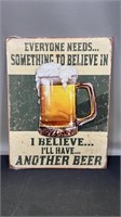 Tin Sign - Have another Beer
