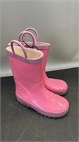 Pink Rubber Boots