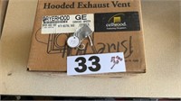 HOODED EXHAUST VENT