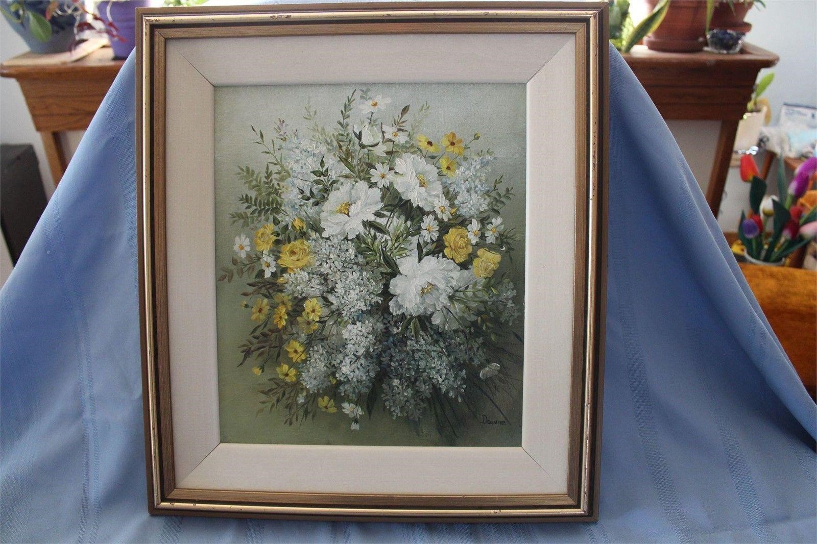 Oil Painting by Dawne flower arrangement