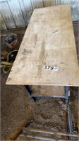 WORK BENCH 31" TALL X 5' WIDE