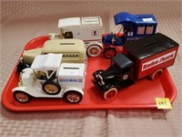 Lot of Antique Truck Coin Banks