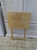 Maple Folding Table