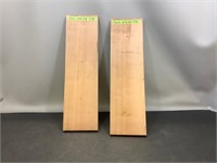 Two cherry boards