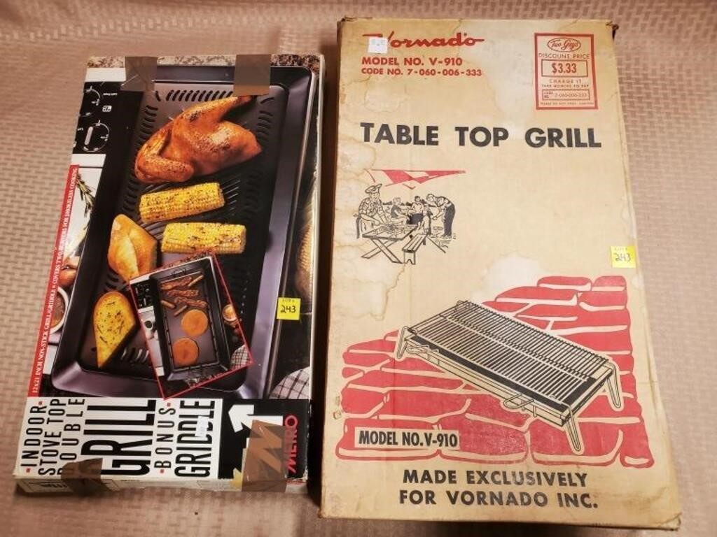 Vornado Table Top Grill in Box, Indoor Stove Top