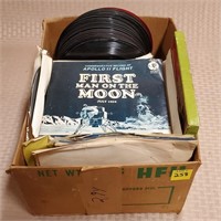 Box of Assorted 45 Records