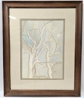 "Dream Forest" Framed Watercolour Painting